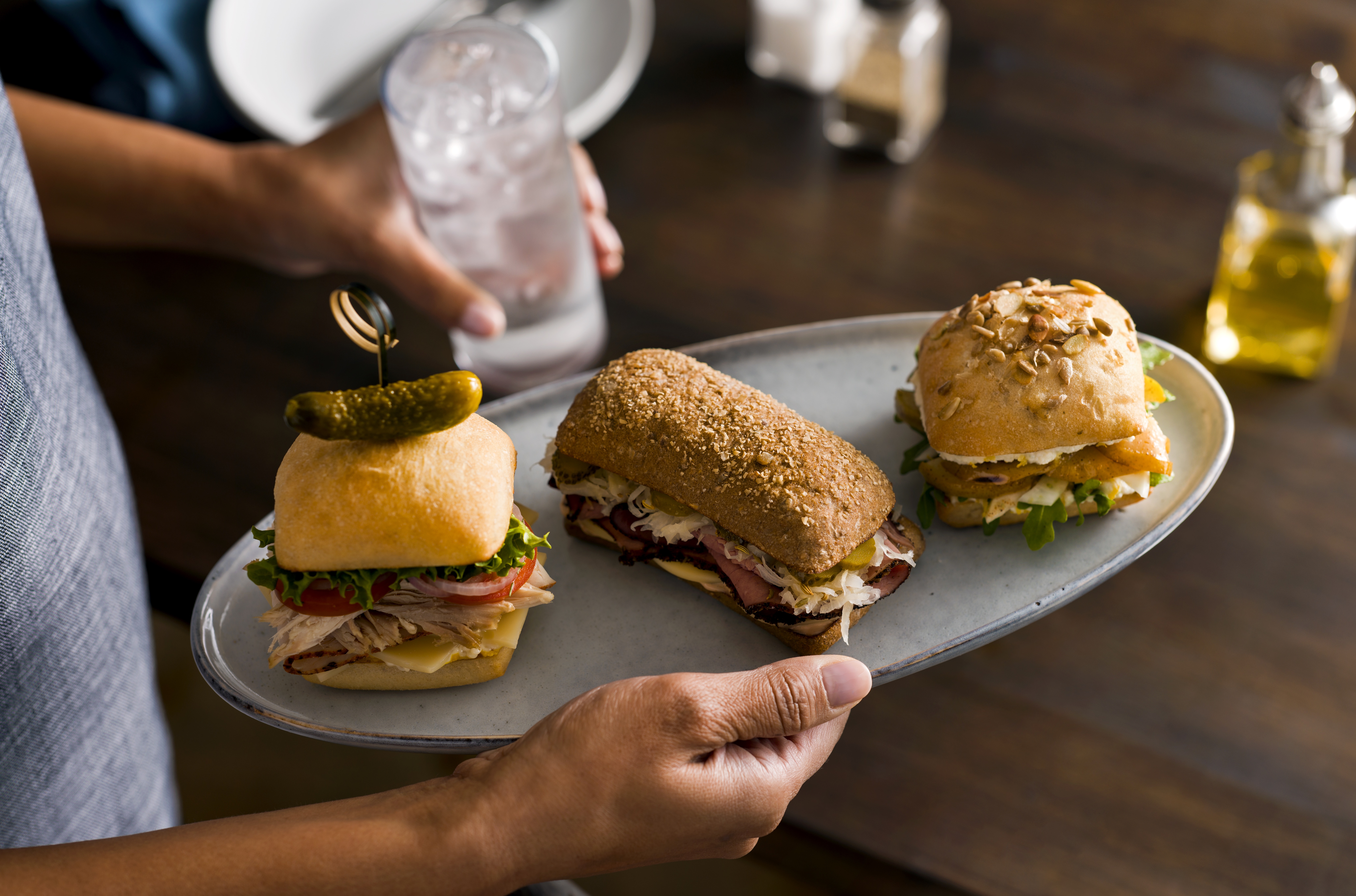 Slider trio - service 1